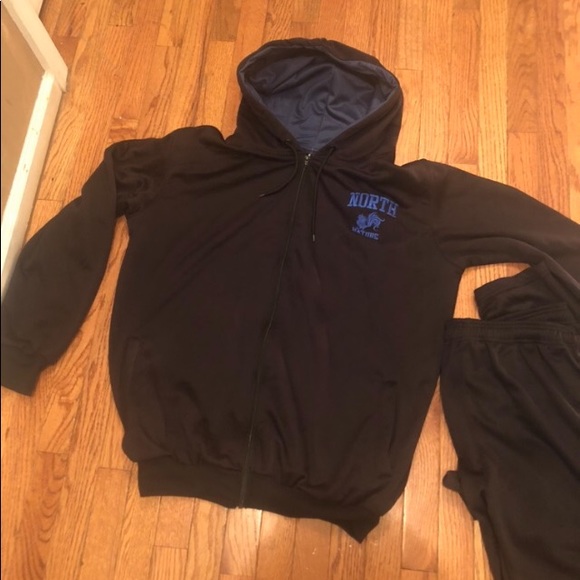 Track suit with hood - Picture 3 of 3